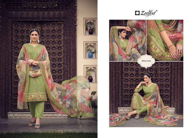 Tamanna Vol 3 By Zulfat Cotton Dress Material Catalog